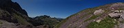 47 Passo di Valsanguigno W con vista verso Laghi Gemelli (Val Brembana)